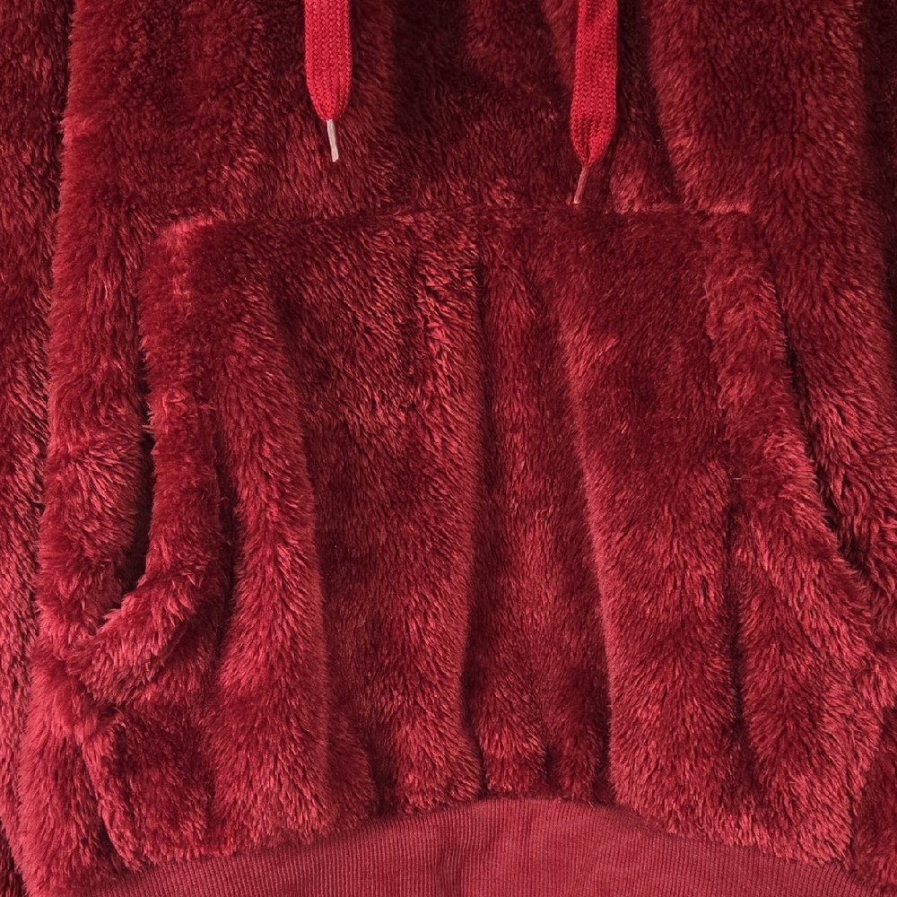 Nleyook Vibrant Red Fleece Jacket, NWT, XL - Picture 5 of 11